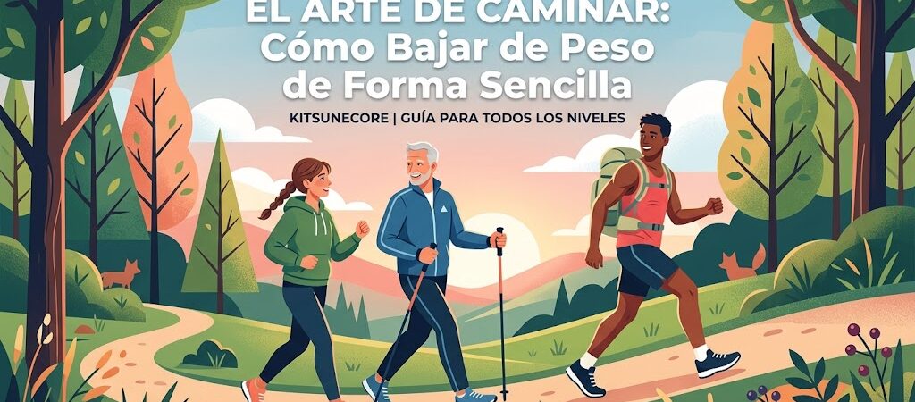 El Arte de Caminar: Cómo Perder Peso de Forma Sencilla (Para Principiantes y Expertos)